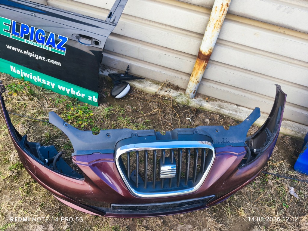 Бампер перед комплектный  противотуманные фары омыватель решётка altea xl рестайлинг  09-15 Доставка