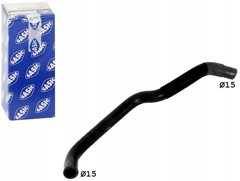 фото №1, Sasic шланг обігрівача peugeot 206 повернення