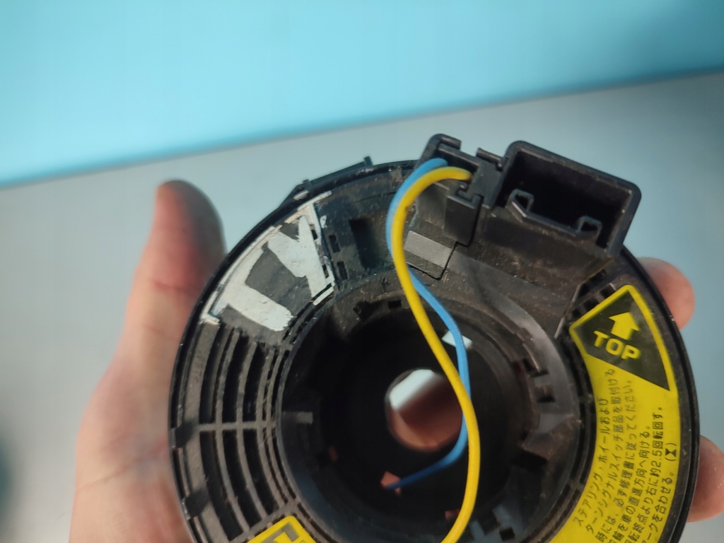 фото №4, Лента шлейф руля yaris i verso