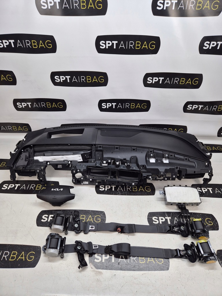 фото №11, Kia ev6 приборная панель консоль подушки безопасности ремни подушка безопасности stare возврат