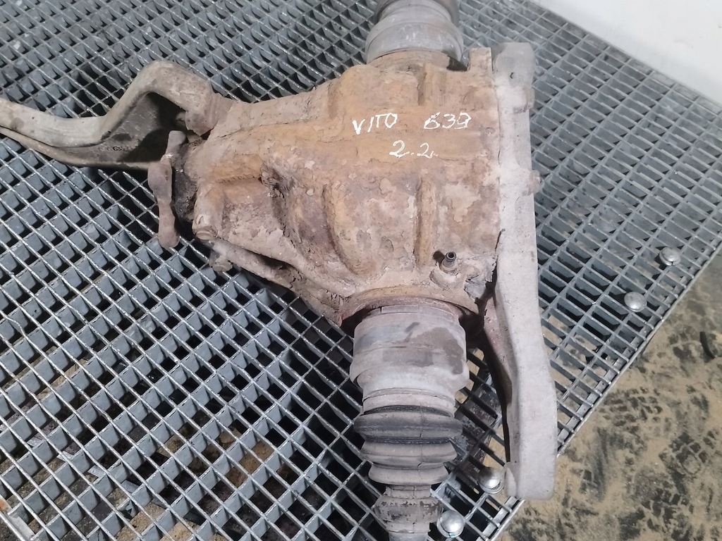 фото №9, Диференціал задня mercedes-benz vito 639 a6393510108 2.2 cdi