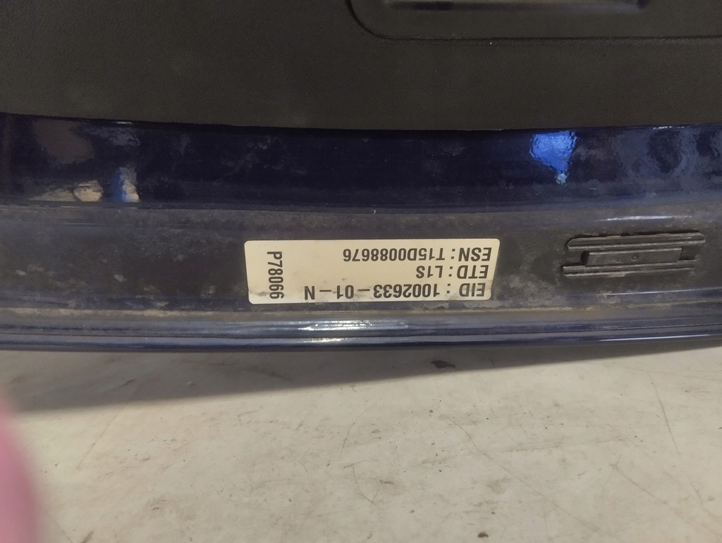 фото №11, Tesla s кришка багажника багажника комплектна