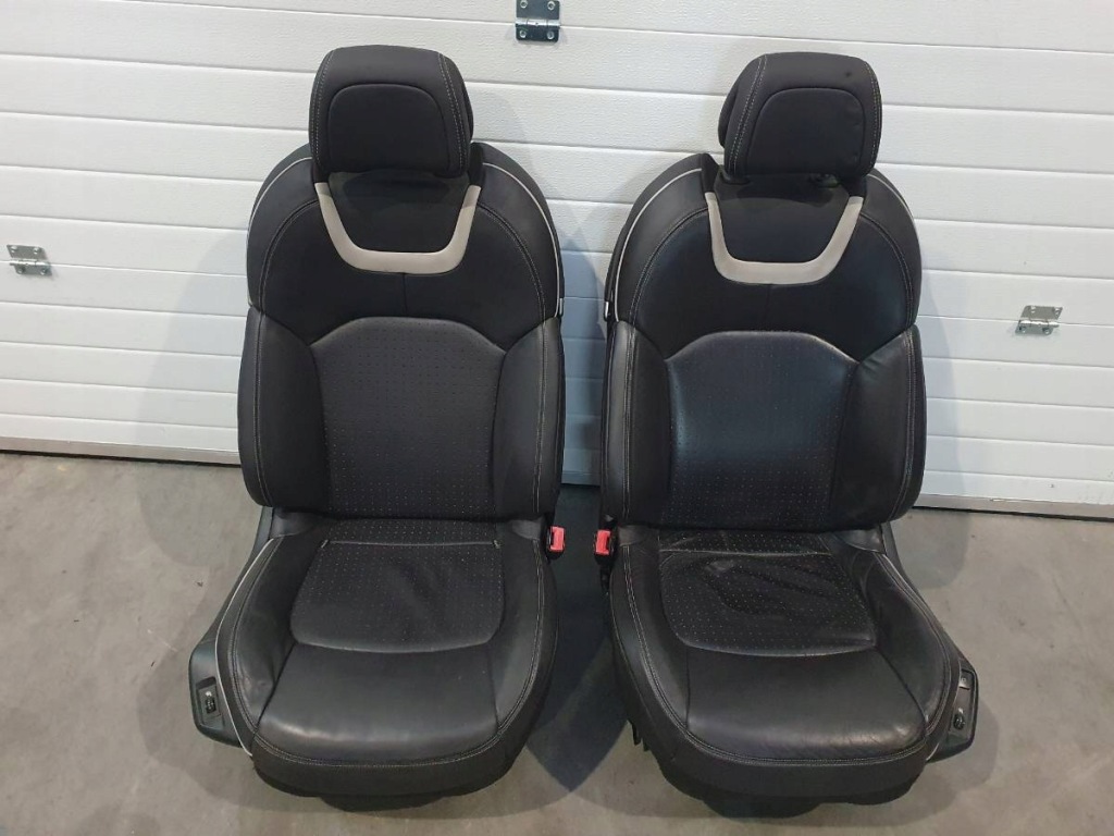 Сидіння заднє сидіння обшивки комплект citroen c5 iii x7 kombi шкіра коричневий eu hifi Ціна