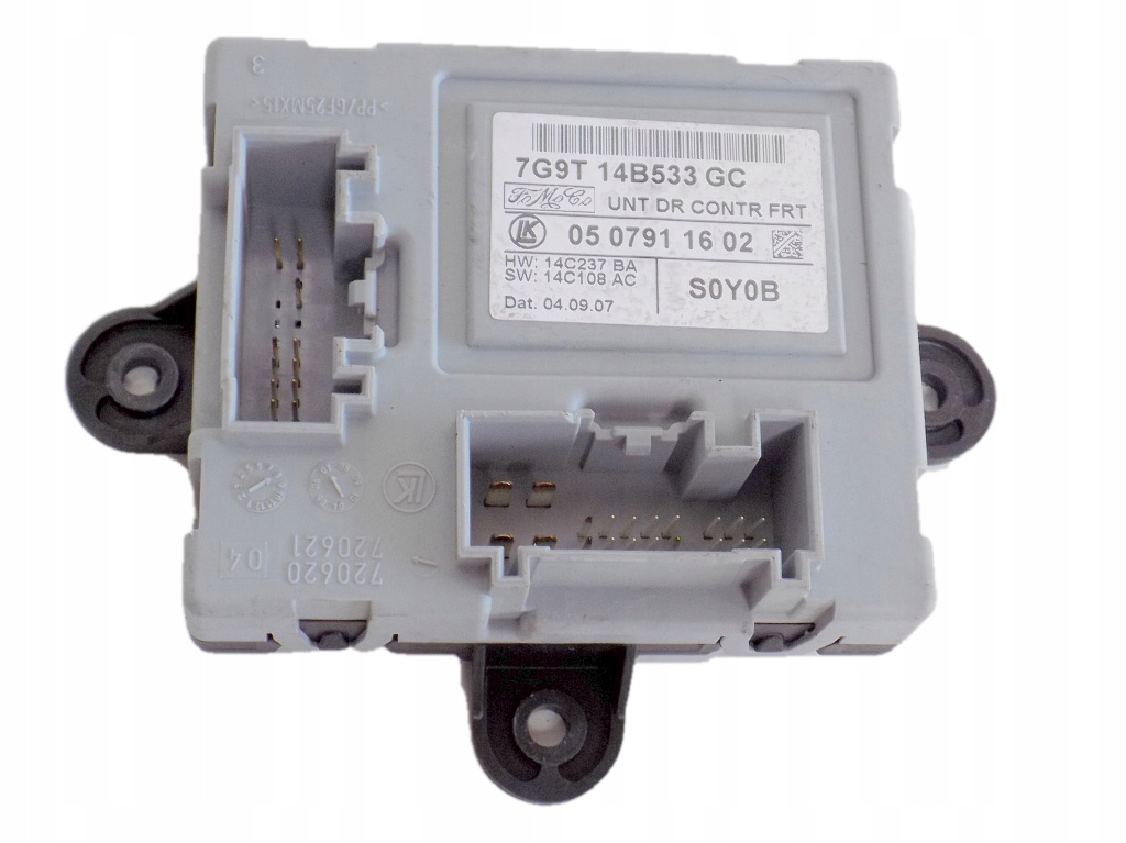 фото №1, Ford galaxy mk2 06-15 модуль двері 7g9t14b533gc
