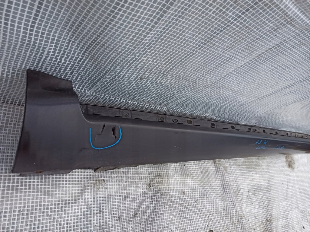 фото №2, Audi a8 d3 long накладка молдинг порог левая lz9x