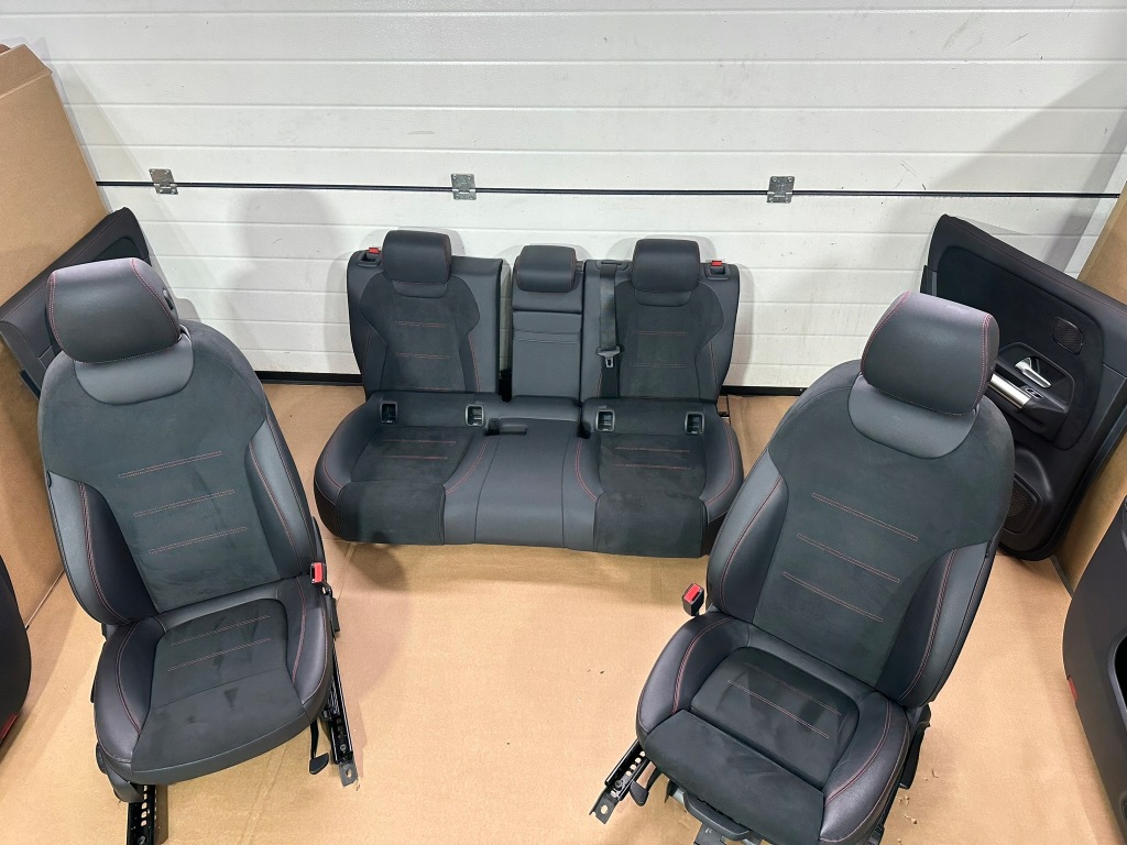 фото №15, Сидіння, заднє сидіння, салон, обшивки, середина mercedes eqa w243 alcantara, europa