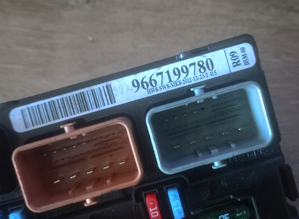 фото №3, Модуль bsm r09 citroen c4 peugeot 207 9667199780