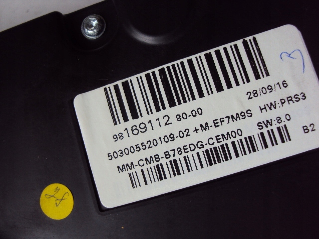 фото №7, Лічильник прилади citroen c4 picasso hdi 2012-