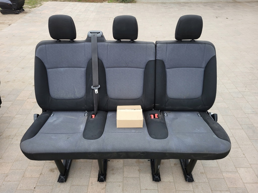 фото №1, Trafic iii vivaro b лавка сиденья 2 ряд версия angielska