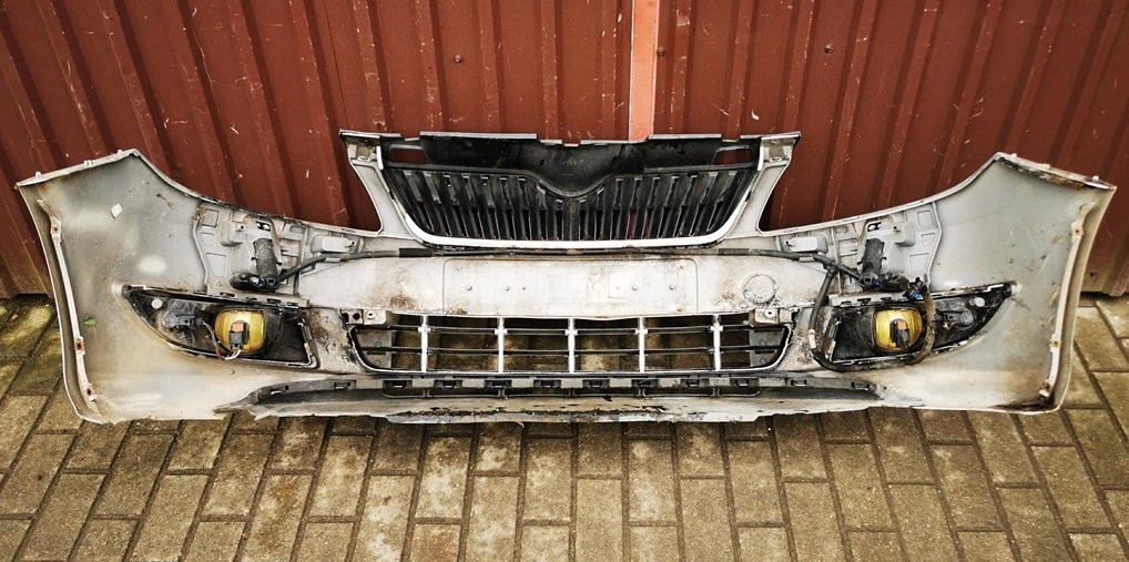 фото №11, Skoda fabia ii roomster lift бампер перед омыватель ксенон kompletny