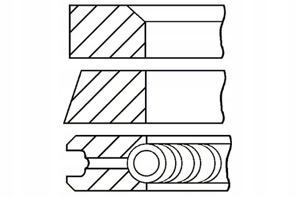 фото №2, 93 std 1.5-2-2 набір кілець поршня ford ranger mazda b-serie