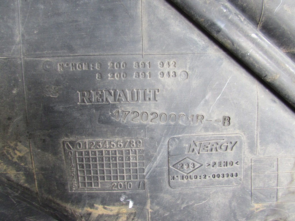 фото №12, Бак топлива бензин renault scenic 09-13r 172020001r