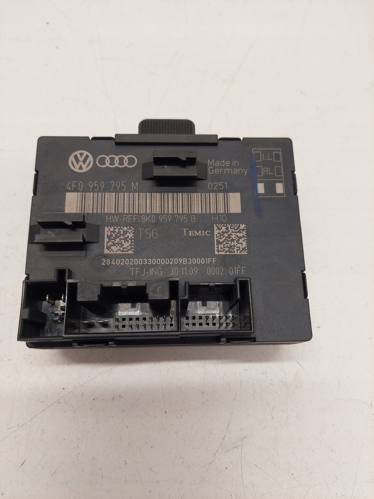 фото №1, Модуль блок керування двері audi a6 c6 4f0959795m