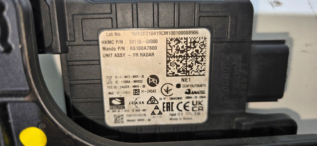 фото №4, Hyundai ioniq v 5 радар датчик 2021r- 99110-gi000