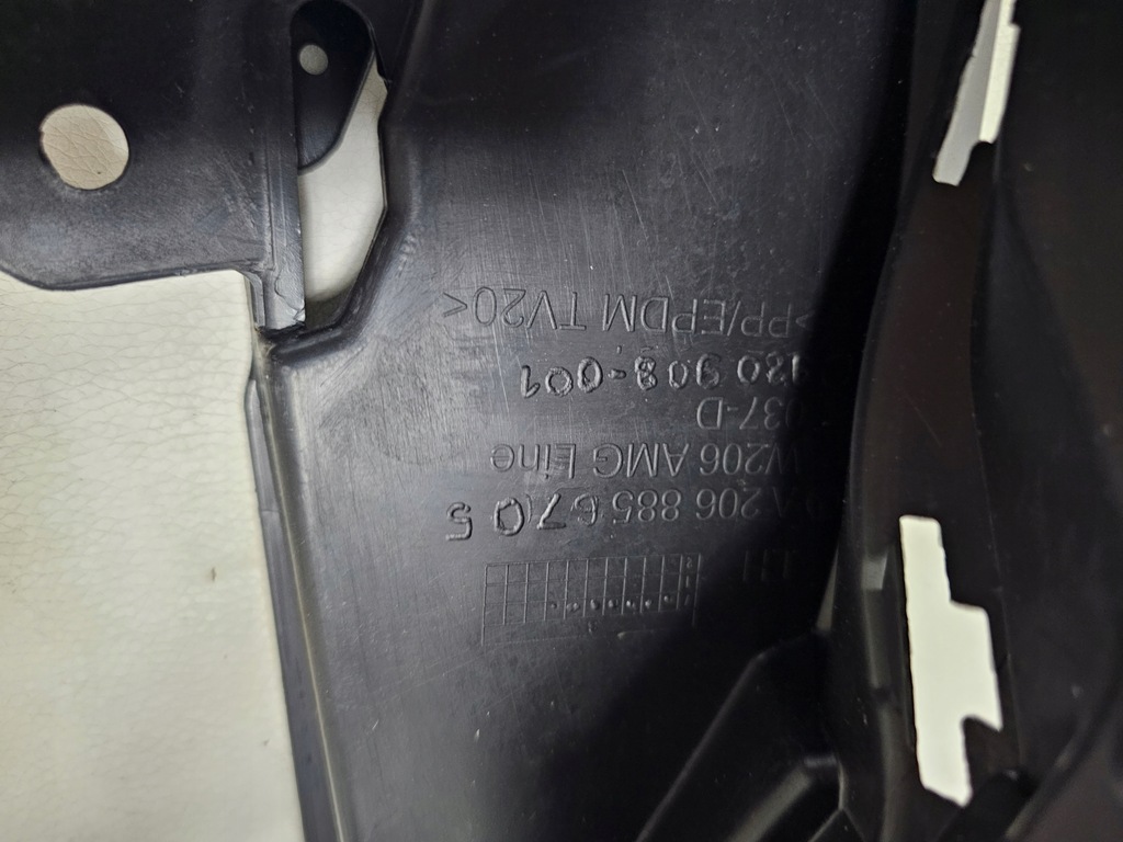 фото №8, Напрямна бампера лівий перед mercedes c-klasa w206