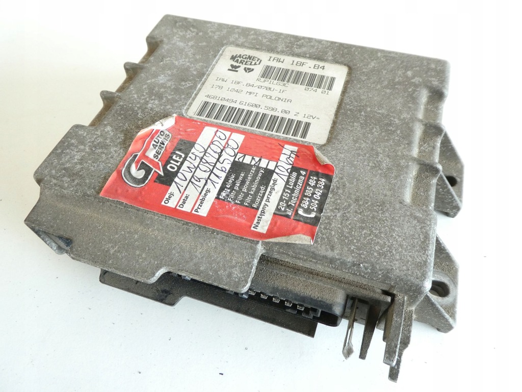 фото №1, Блок управления бортовой компьютер fiat / iaw18fb4