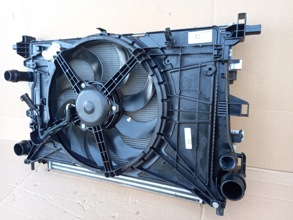 фото №6, Комплект радіатор вентилятор fiat 500x 1.3 1.6 jtd