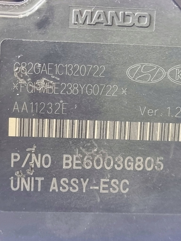 фото №4, Kia forte насос abs 58920-1m560