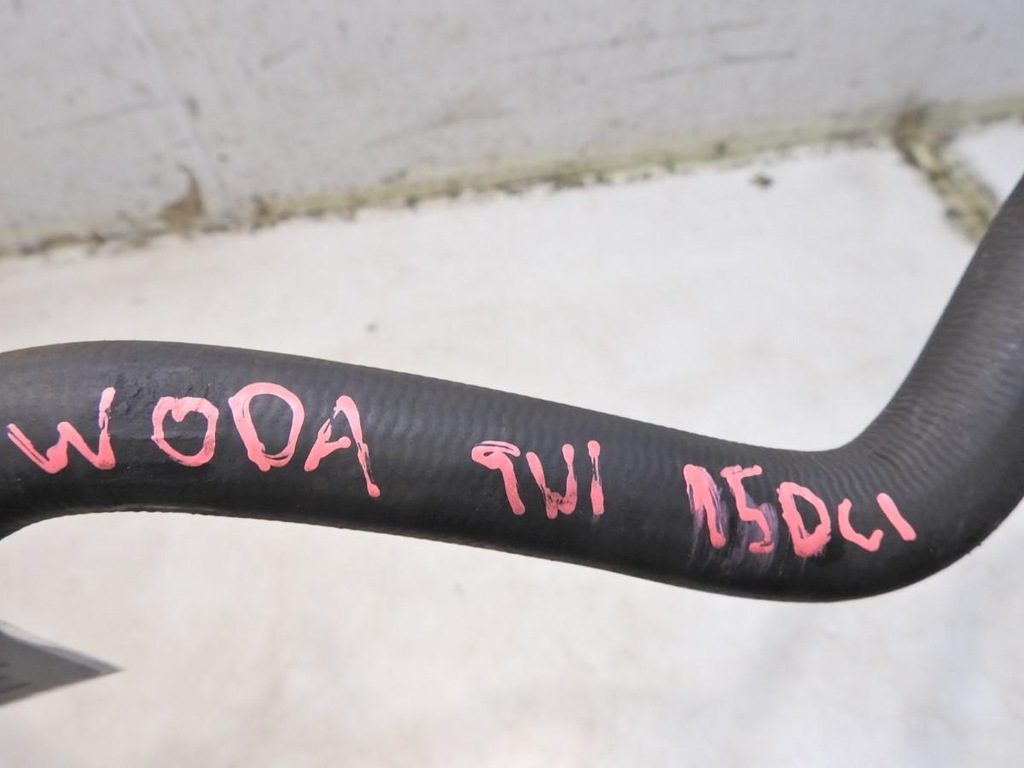 фото №2, Wąż труба wody renault twingo ii 1.5 dci hsr20344