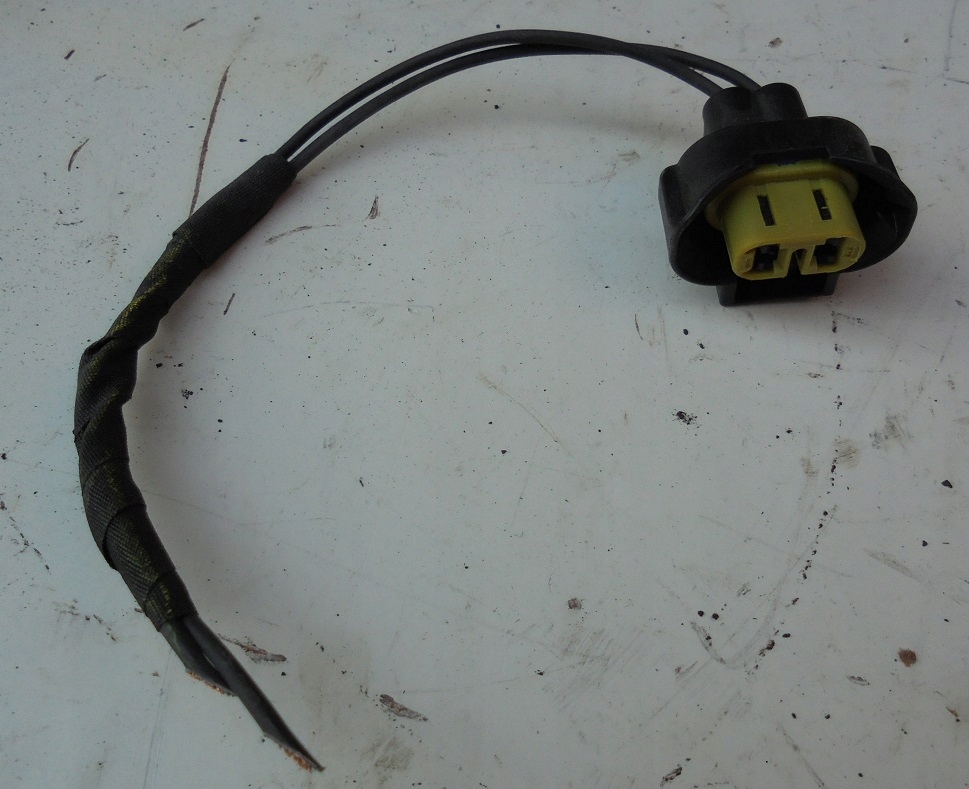 фото №1, Mini f55 f56 электропроводка противотуманной фары штекер колодка