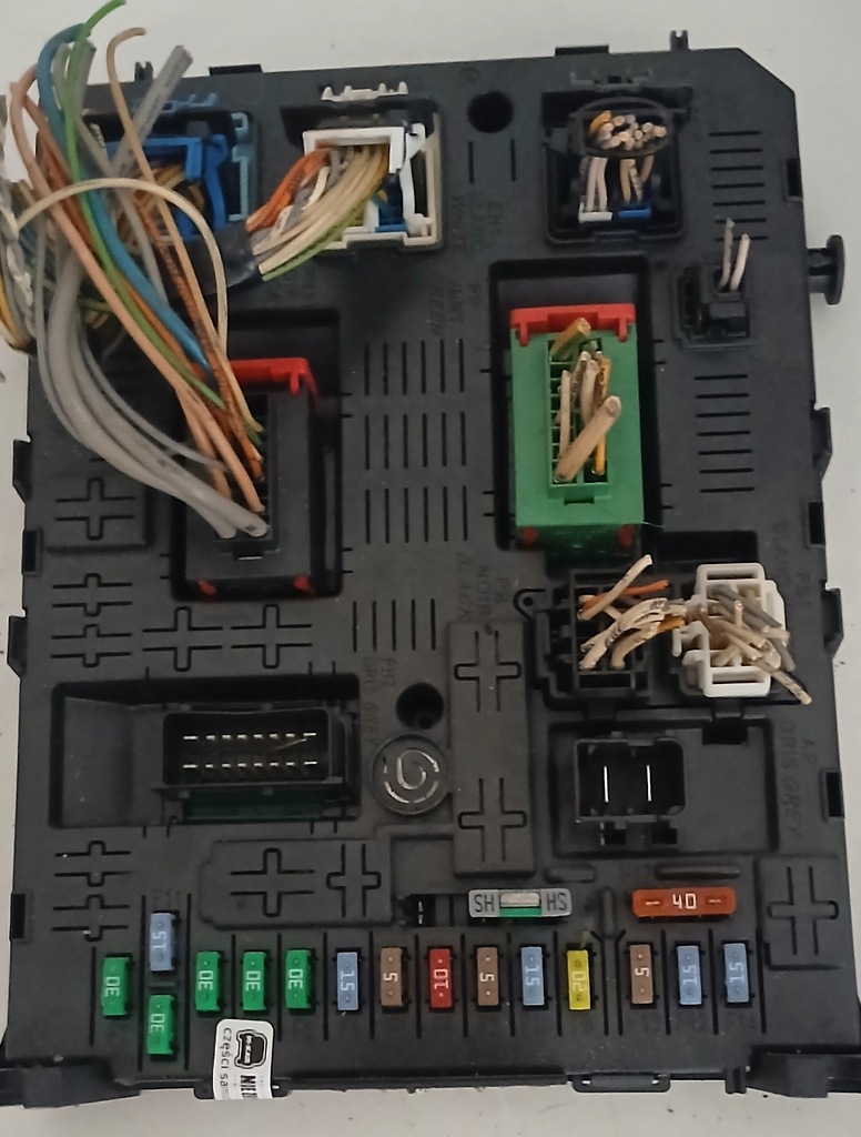 фото №1, Модуль bsi коробка предохранителей citroen c5 iii x7 9664059080 966405908002