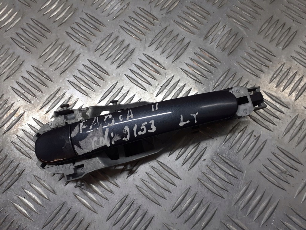 фото №1, Ручка левая задняя наружная skoda fabia ii 9153