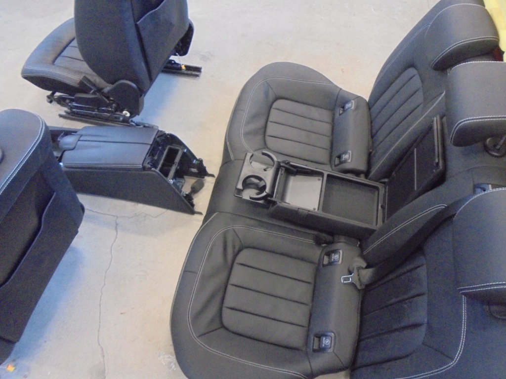 фото №9, Mercedes cls w218 lift kombi сидіння заднє сидіння обшивки