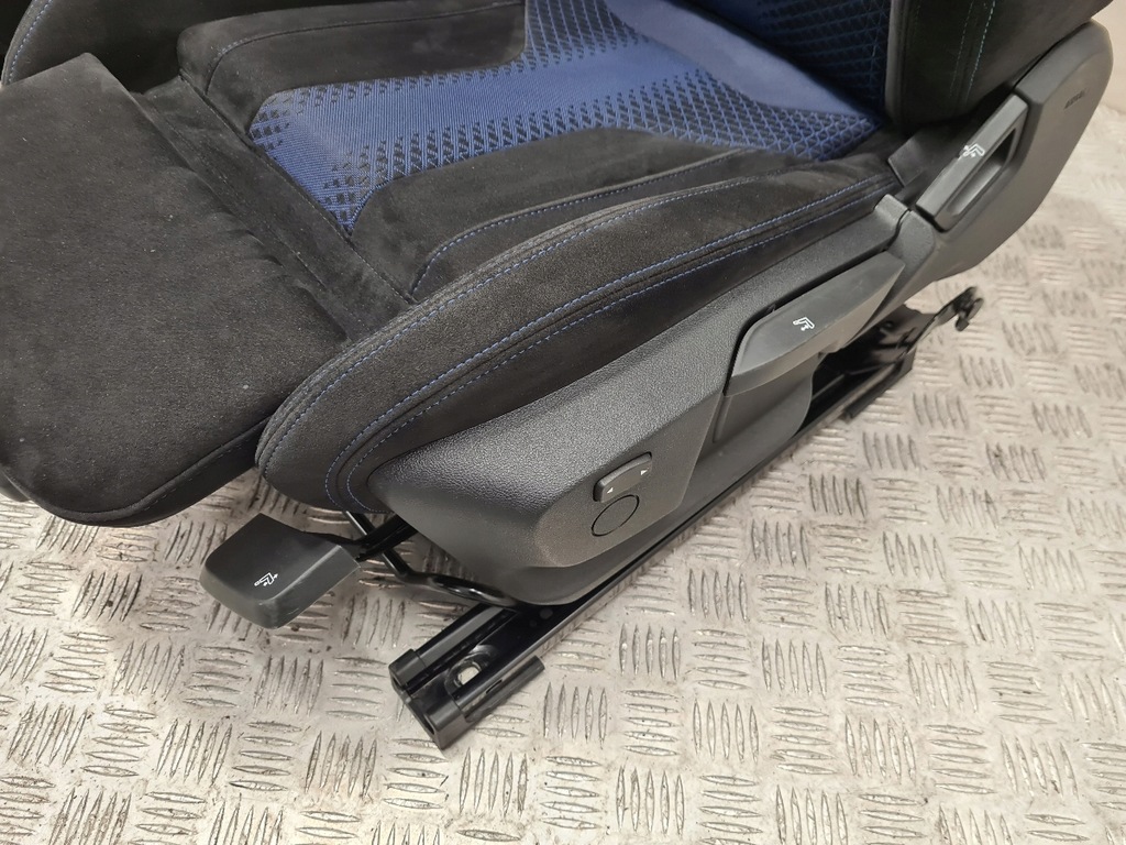 фото №7, Bmw f44 оббивка сидіння заднє сидіння обшивки alcantara m-pakiet