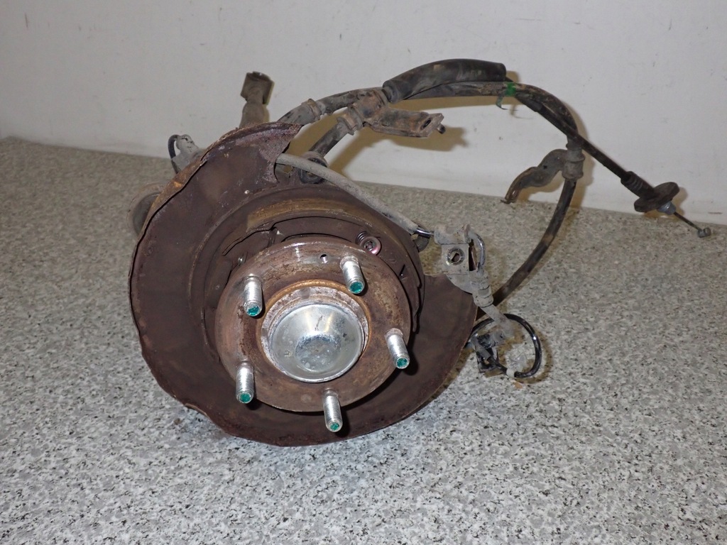 фото №11, Hyundai tucson 2.0 crdi 2wd 04- поворотный кулак задняя левая