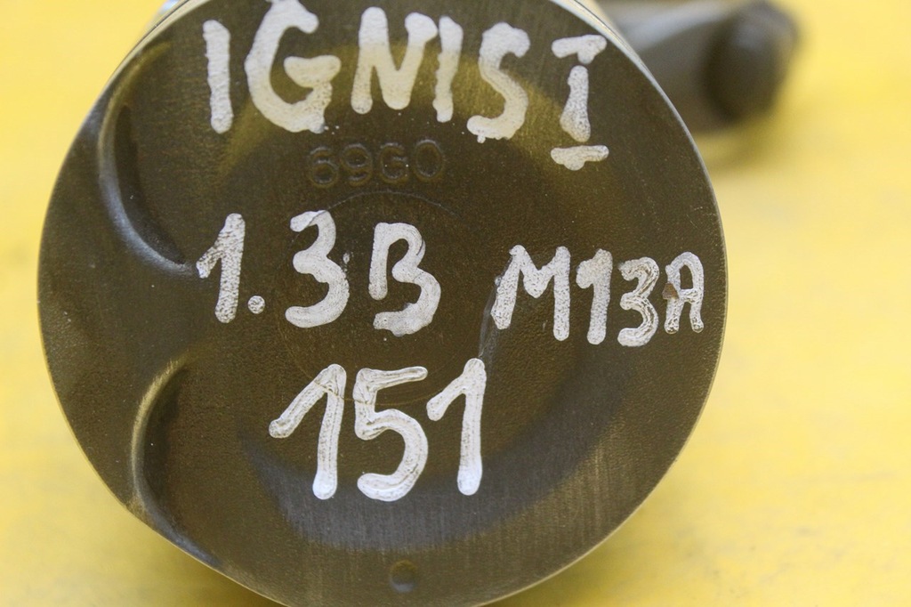 фото №10, Поршень шату́н шатун suzuki ignis i swift jimny liana 1.3 b m13a 69g0 d