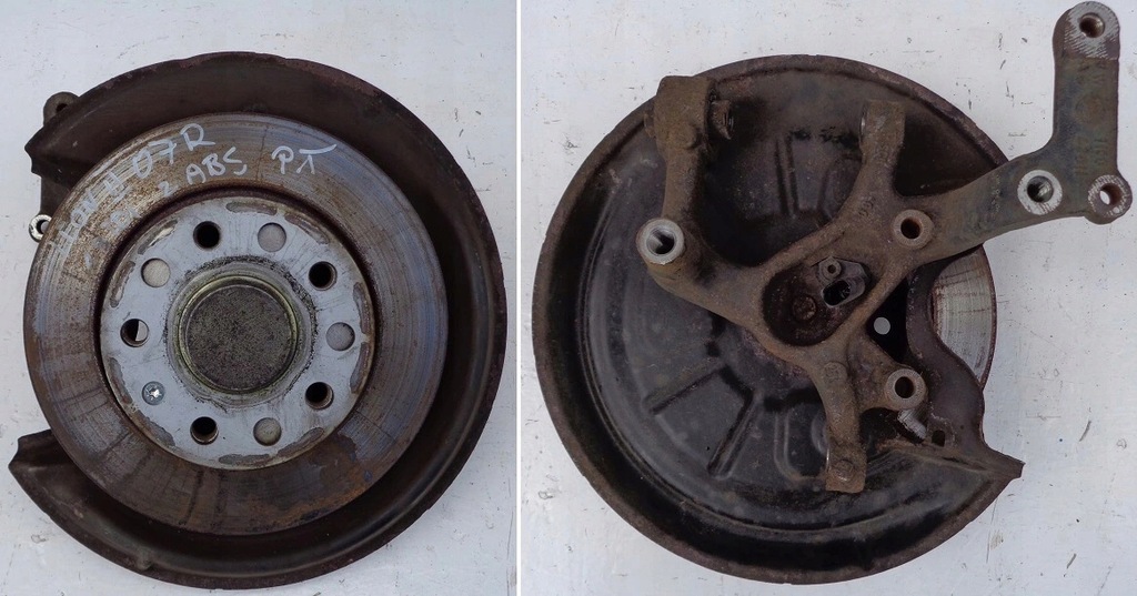 фото №1, Seat leon ii 07 r поворотный кулак правая задняя abs