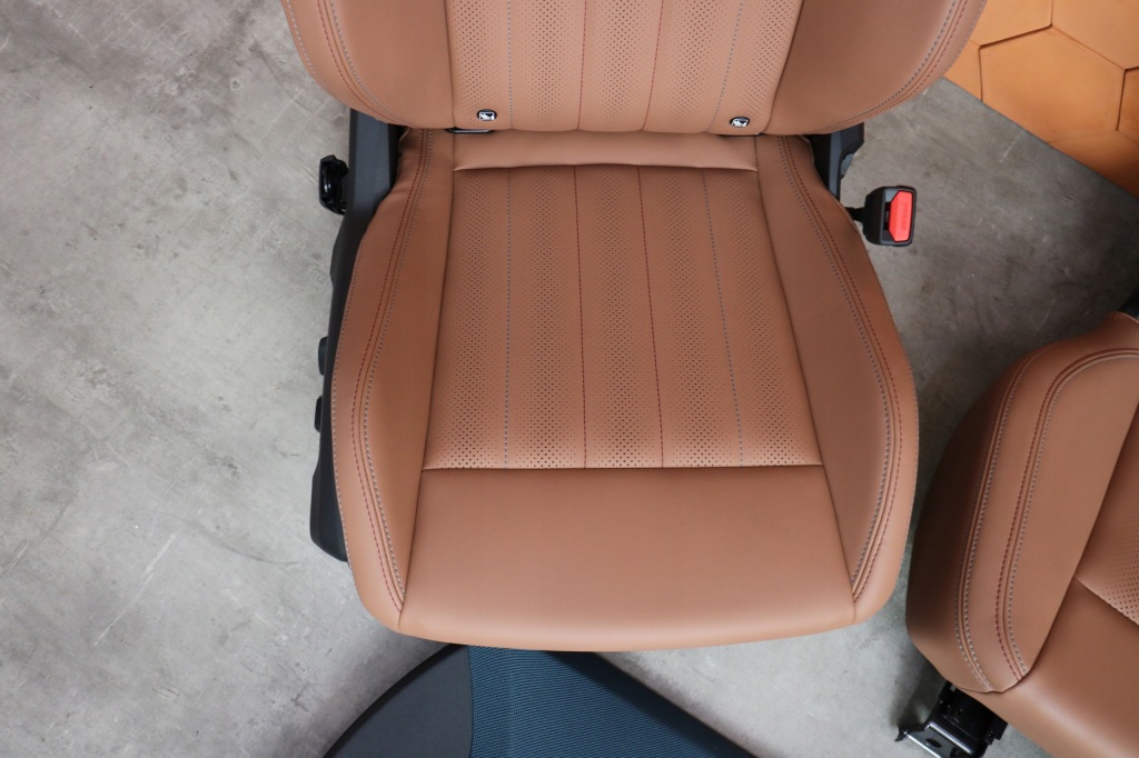 фото №7, Mini u25 countryman салон сидіння заднє сидіння обшивки тунель jcw vescin коричневий