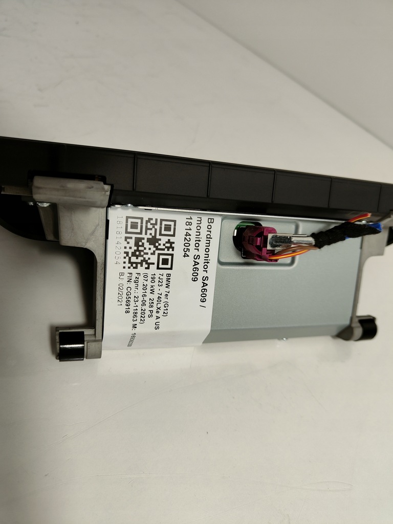 фото №9, Экран дисплей монитор mgu bmw g11 g12 9842166