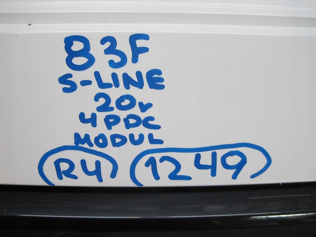 фото №14, Бампер задняя задний audi q3 83f s-line 20r 4 pdc модуль