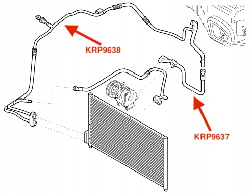 фото №14, Fiat punto 51751097 шланг трубка кондиционера