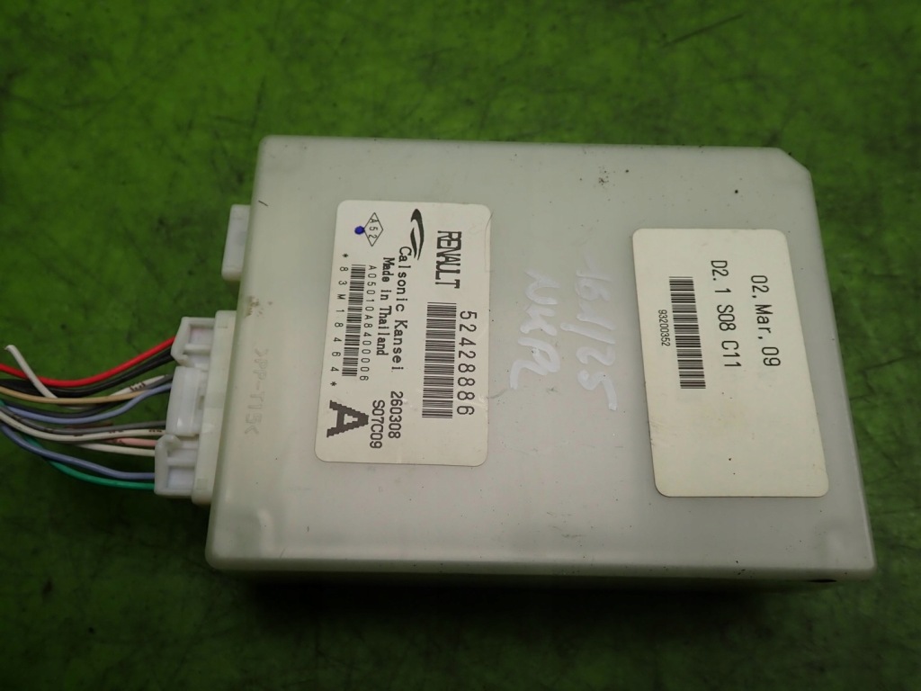 Купить Модуль блок управления кондиционера renault laguna iii 09r 52428886