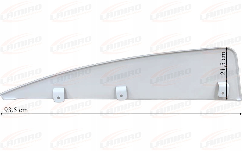 фото №2, Scania r 17- спойлер закабінний верхній правий шпонка