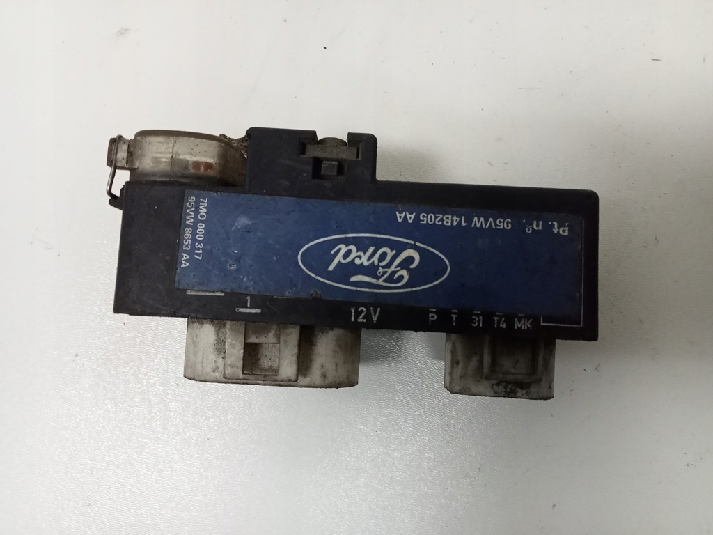 фото №1, Ford оригинальный номер 7m0000317 модуль блок управления вентиляторов