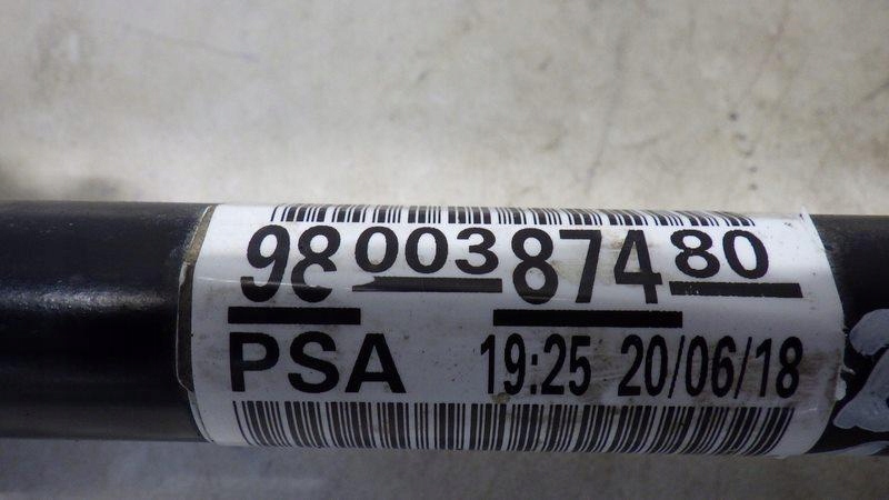 фото №6, Приводной вал правая механическая коробка передач 2008 i 1.2 thp 9800387480
