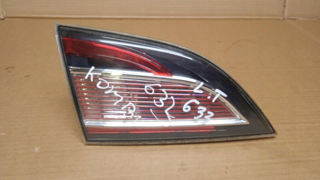 фото №1, Mazda 6 gh kombi лампа w крышка задняя левый