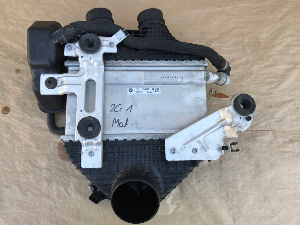 фото №10, Радиатор воздуха интеркулер bmw m3 f80 7846235