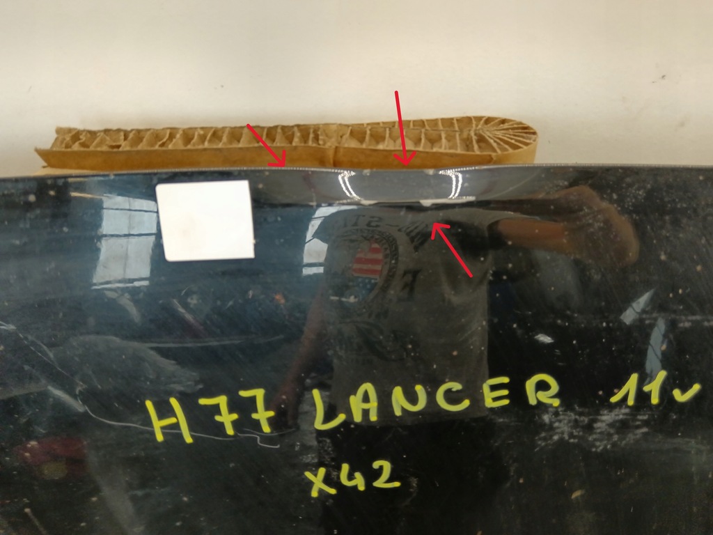 фото №5, Капот крышка двигателя mitsubishi lancer viii 07-17 x42