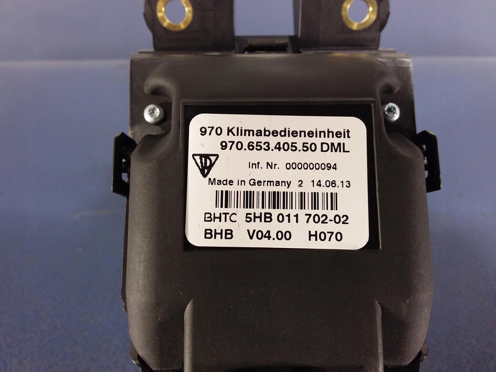 фото №6, Porsche panamera i 970 панель кондиционера