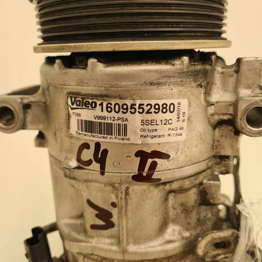 фото №6, Peugeot 208 tepee 3008 citroen c3 ii c4 компрессор