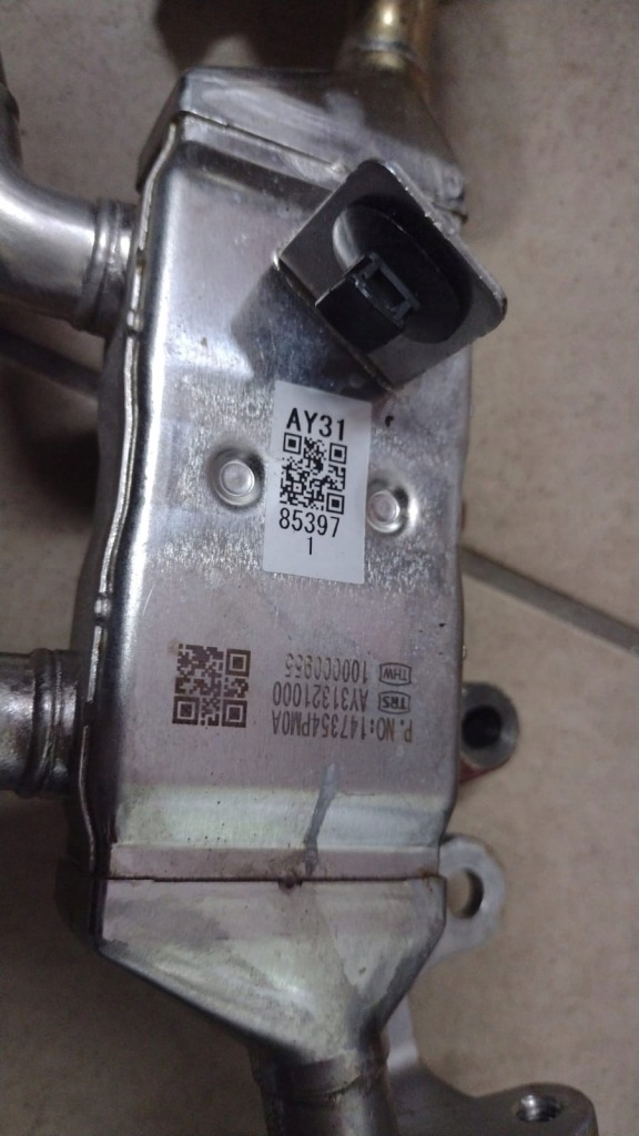 фото №2, Радіатор вихлопних газів egr renault clio v captur ii гібрид