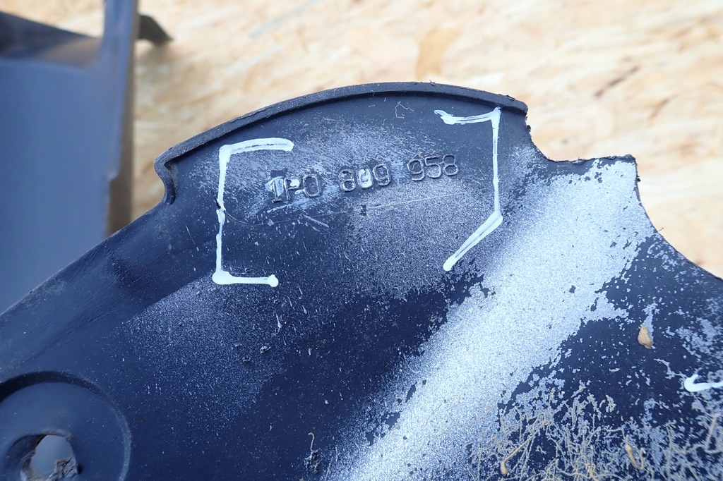 фото №9, Seat leon ii 2 подкрылок правый правое передние перед 1p0809958