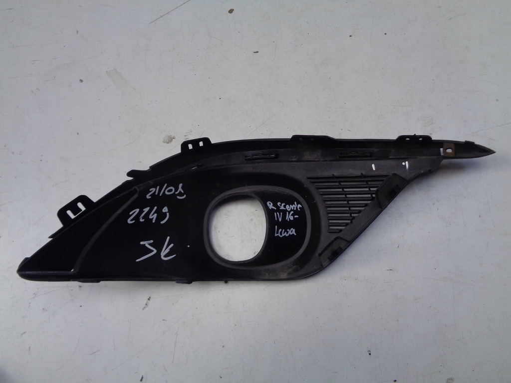 фото №2, Решітка бампера ліва renault scenic iv 16-