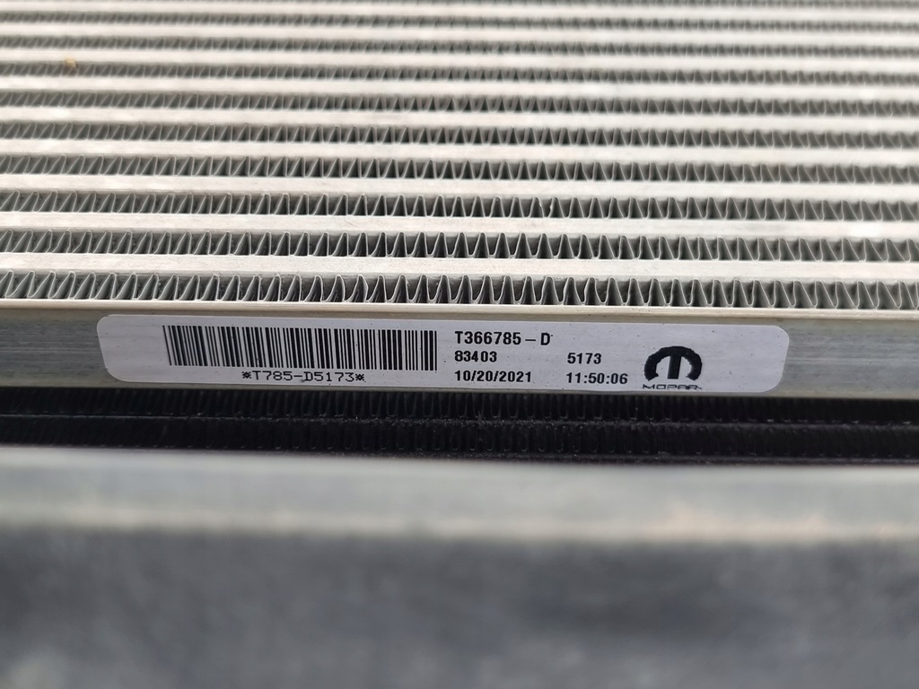 фото №7, Jeep grand cherokee wl l summit 3.6 комплект радиатор вентилятор 2022-