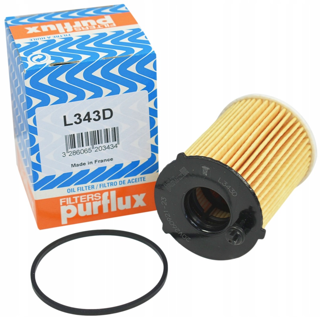 Purflux l343d фільтр оливи #g18 Доставка