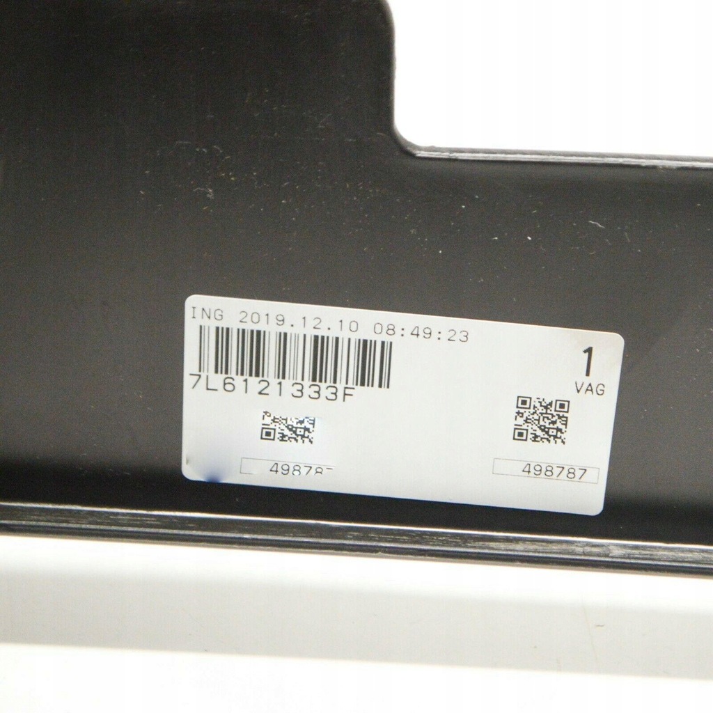 фото №7, Напрямна повітря vag volkswagen touareg 7l оригінальний 7l6121333f